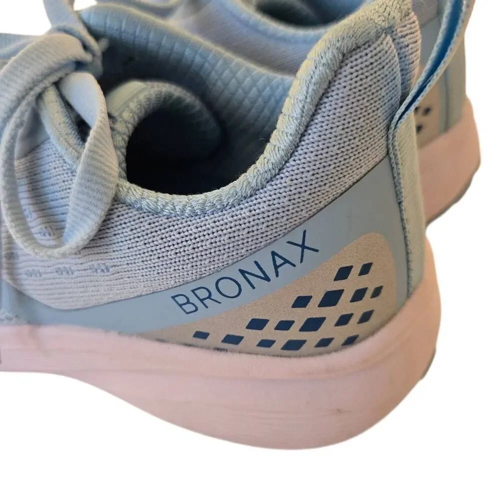 Bronax Womens S71 Wide Toe Box Road Running Athletic Sneakers Blue Size 36/6